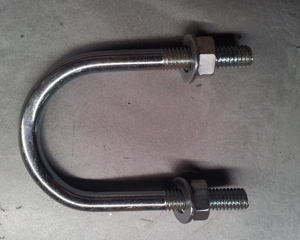 Kit clamp U 25mm for nipple drinker cabinet